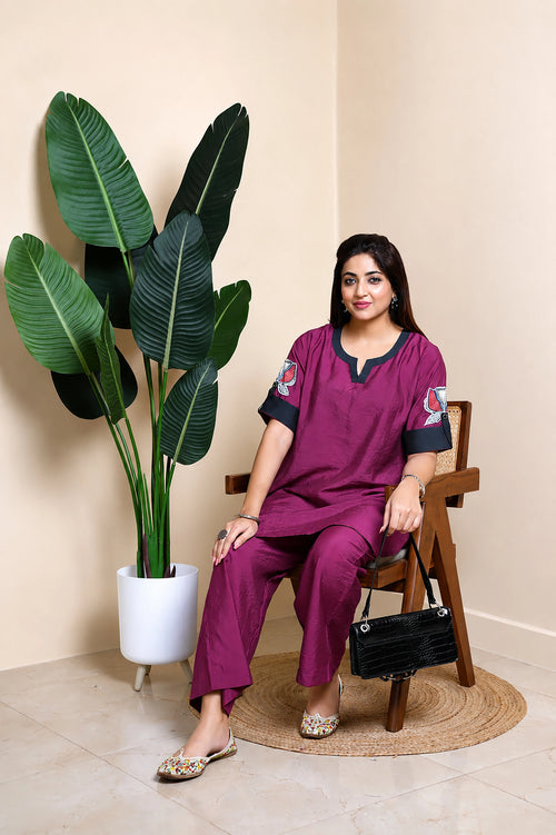 Padma - Blended Viscose Co-ord Set
