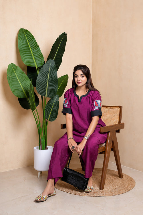 Padma - Blended Viscose Co-ord Set
