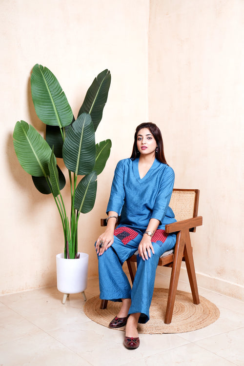 Nirvana – Cobalt Blue Coord Set