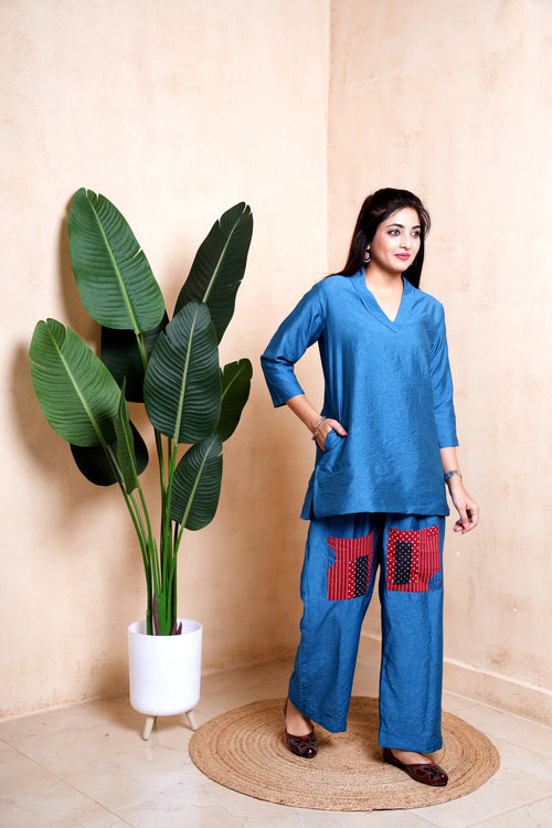 Nirvana – Cobalt Blue Coord Set