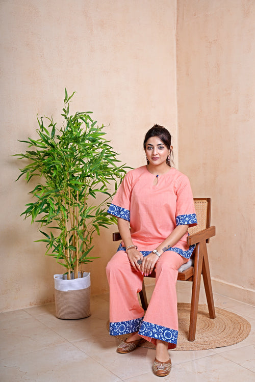 Parijat - Cotton Kurta Set