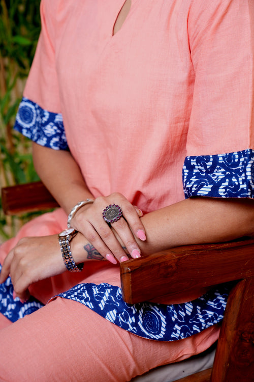 Parijat - Cotton Kurta Set