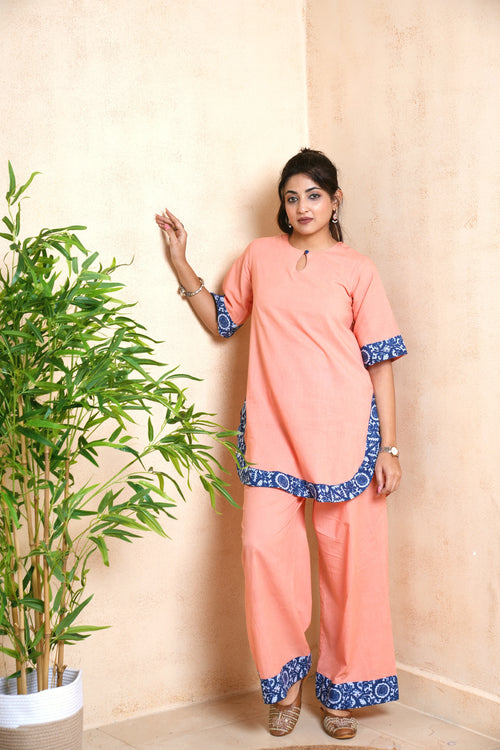 Parijat - Cotton Kurta Set